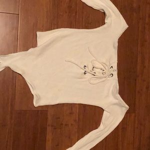 Front tie bodysuit